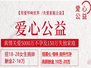 合阳捐卵助孕生子 爱心志愿者招募